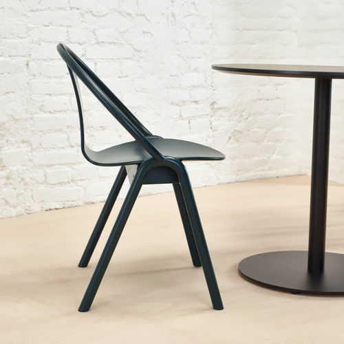 Sedia da pranzo contemporanea - Again - TON a.s. - da interno / in faggio / in legno curvato