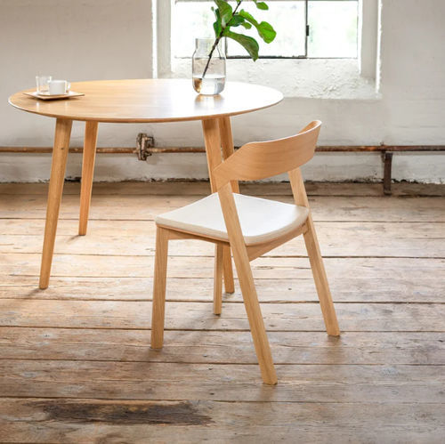 Sedia da pranzo contemporanea - Merano - TON a.s. - da interno / in tessuto / con supporto in faggio