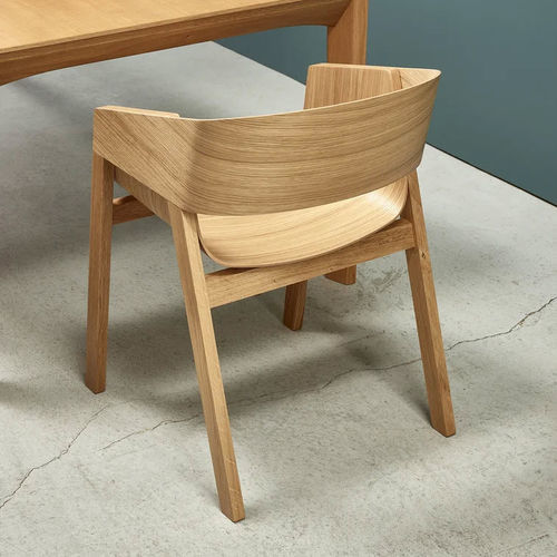Sedia da pranzo contemporanea - Merano - TON a.s. - da interno / in rovere / in faggio
