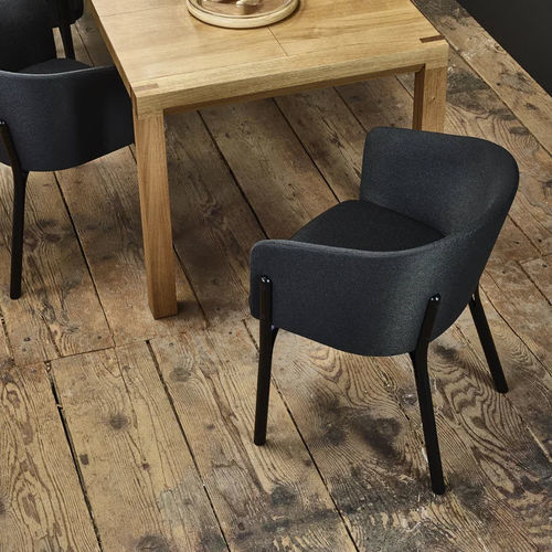 Sedia da pranzo contemporanea - Split - TON a.s. - da interno / in tessuto / con supporto in faggio
