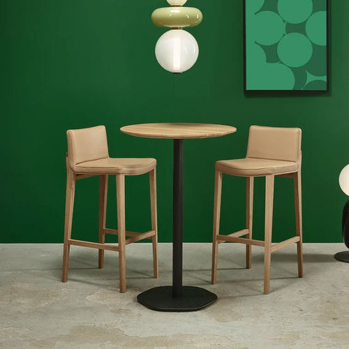 Sedia alta contemporanea - Moritz - TON a.s. - da interno / in tessuto / in pelle