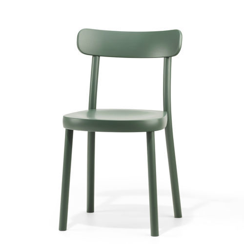 Sedia da pranzo contemporanea - La Zitta - TON a.s. - da interno / in faggio / con supporto in faggio