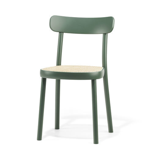 Sedia da pranzo contemporanea - La Zitta - TON a.s. - da interno / in faggio / con supporto in faggio