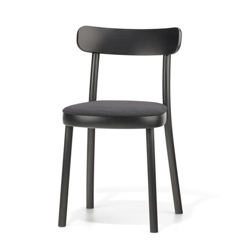 Sedia da pranzo contemporanea - La Zitta - TON a.s. - da interno / in faggio / con supporto in faggio