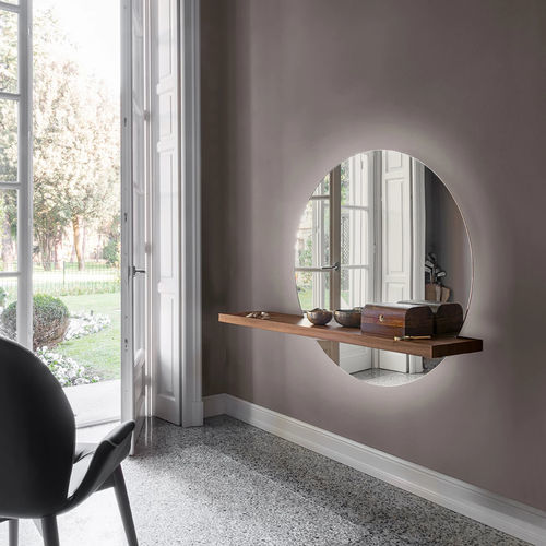 Consolle contemporanea - SUNSET - Tonin Casa - in MDF / rettangolare / da parete