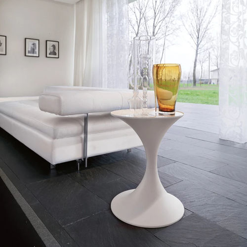 Tavolo d'appoggio contemporaneo - ANDORRA  - Tonin Casa - in legno / in vetro temprato / in ceramica