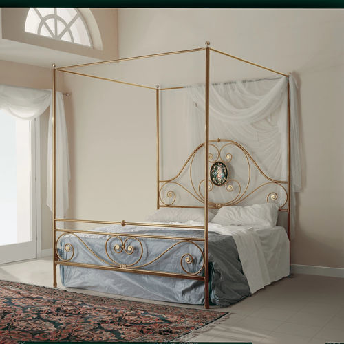 Letto a baldacchino - ELISABETTA - Tonin Casa - matrimoniale / classico / in ferro battuto