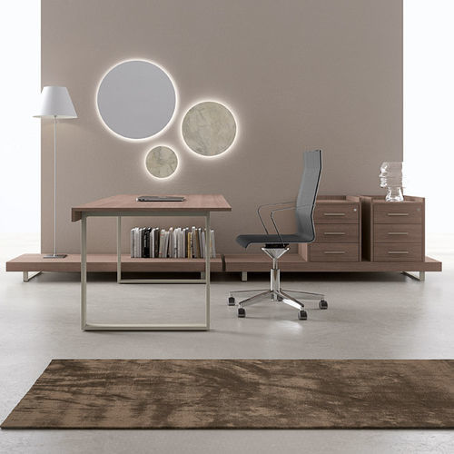 Scrivania direzionale - ESSENCE - Uffix Concept by UffixW - da terra / contemporanea / in legno