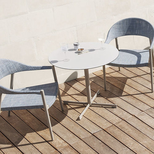 Base per tavolo in acciaio con rivestimento a polvere - SUMMER SET Low - Varaschin - contemporaneo / per tavolino / 4 piedi