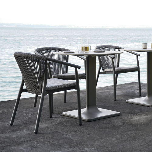 Sedia da giardino contemporanea - SMART - Varaschin - per terrazza / da spiaggia / in tessuto
