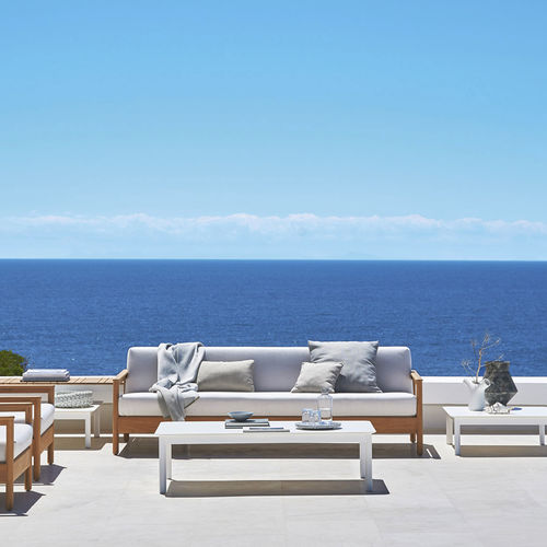 Divano contemporaneo - BALI - Varaschin - da giardino / per terrazza / per bagnasciuga di piscina