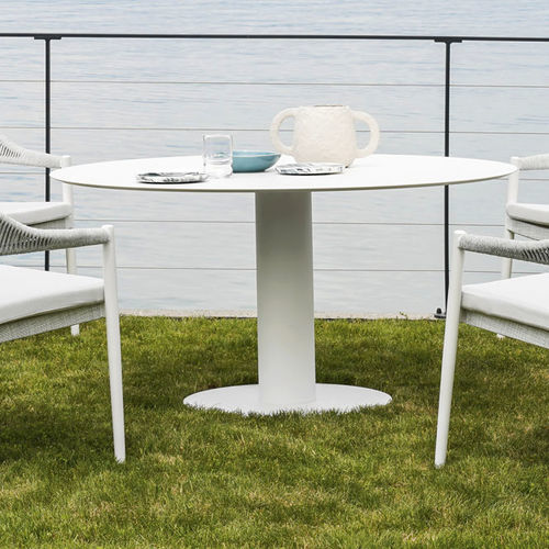 Base per tavolo in acciaio - BIG LOW - Varaschin - contemporaneo / per tavolino / a base rotonda