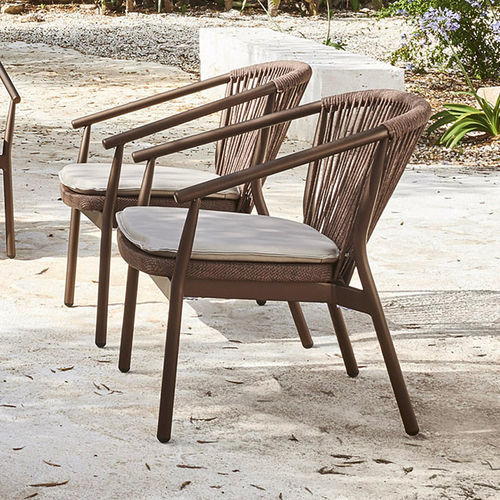 Poltrona contemporanea - SMART  - Varaschin - in tessuto sintetico / in alluminio / con cuscino rimovibile