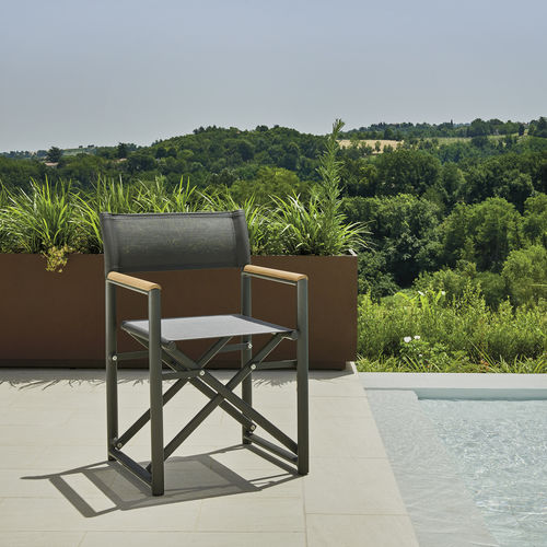 Sedia regista - VICTOR - Varaschin - contemporanea / da giardino / per terrazza