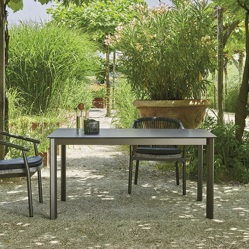 Tavolo allungabile - System - Varaschin - contemporaneo / in HPL / con supporto in alluminio