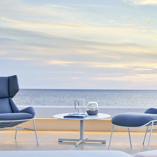 Base per tavolo in acciaio con rivestimento a polvere - SUMMER SET - Varaschin - contemporaneo / per tavolino / 4 piedi