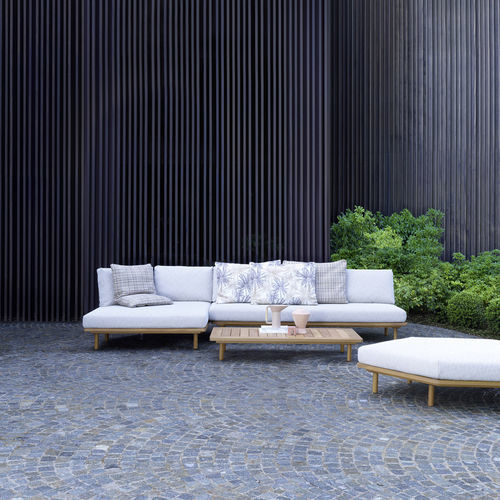 Divano modulare - Emma - Varaschin - d'angolo / contemporaneo / da esterno