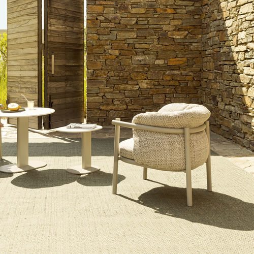 Poltrona contemporanea - 2582 - Varaschin - in tessuto / in alluminio / per cuscini