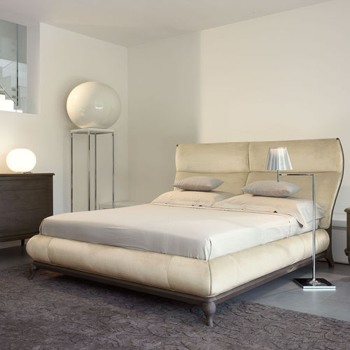 Letto matrimoniale - SABRINA  - Volpi - classico / con testiera imbottita / imbottito