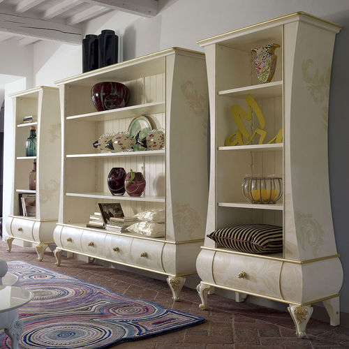 Scaffale in stile - MATILDE  - Volpi - in legno laccato