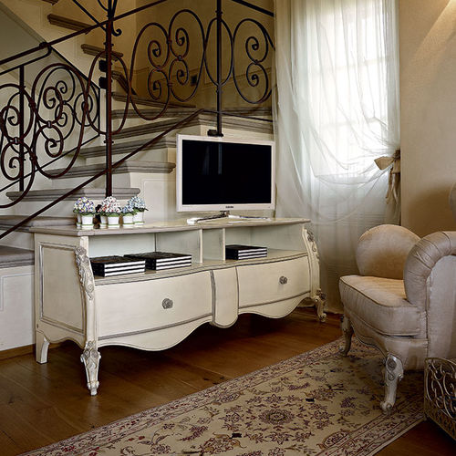 Mobile porta TV in stile - OLGA - Volpi - in legno laccato