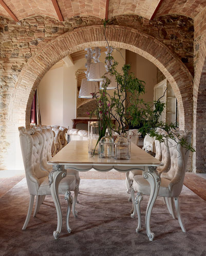Sedia in stile - CAPRI  - Volpi - da interno / in tessuto / imbottita