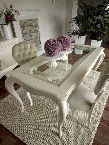 Credenza in stile - DILETTA  - Volpi - in legno laccato / bianca