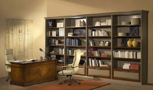 Libreria contemporanea - CLASS - Zilio Mobili - per ufficio / in legno