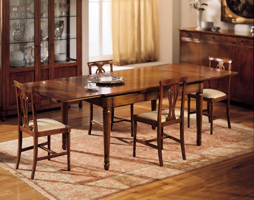 Tavolo classico - ART. 20/78 180 - Zilio Mobili - in legno / rettangolare / allungabile