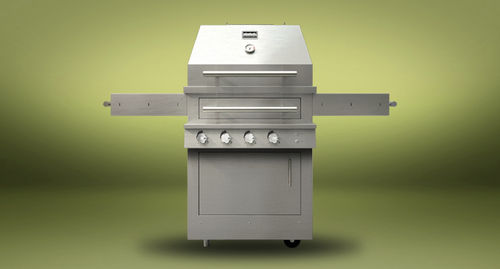 Barbecue multicombustibile - K500HT - KALAMAZOO OUTDOOR GOURMET - con rotelle / in metallo