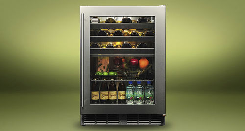 Frigorifero sottopiano - K-HP24CO-3 - KALAMAZOO OUTDOOR GOURMET - per uso residenziale / a posa libera / vetrato
