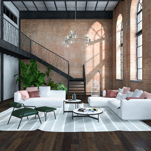 Scala dritta - LERICI TC - ITALIAN FASHION STAIRS - a L / a U / con gradini in legno