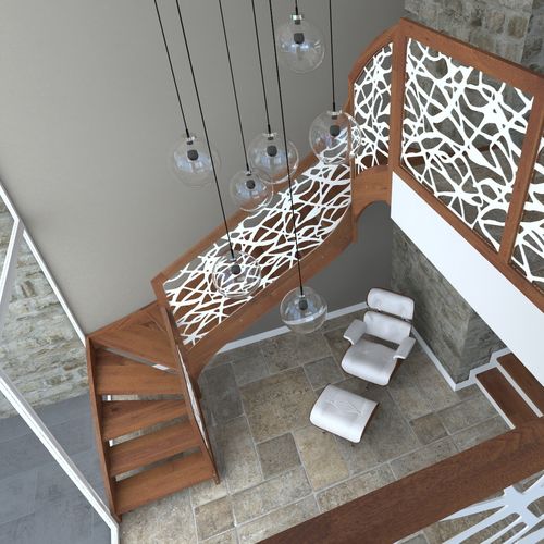 Scala dritta - IMPERIA PA - ITALIAN FASHION STAIRS - a L / a U / con gradini in legno