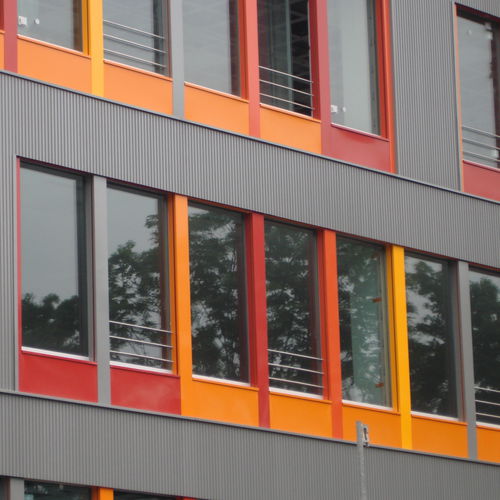 Rivestimento di facciata in alluminio - LBP.224.200 - Look Metal - in lega / in alluminio estruso / a incastro