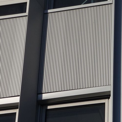 Rivestimento di facciata in alluminio - LBP.212.5960 - Look Metal - in lega d'alluminio / in alluminio estruso / a incastro