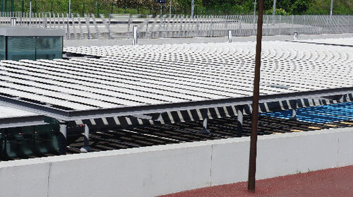 Frangisole in composito cemento vetro - Betsinor - per tetto / orizzontale