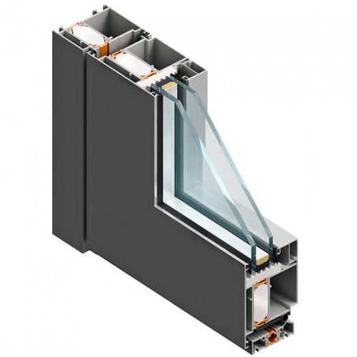 Profilato per porte in alluminio - TERMO 65 VS - FEAL Croatia Ltd. - in poliammide / in EPDM / a taglio termico