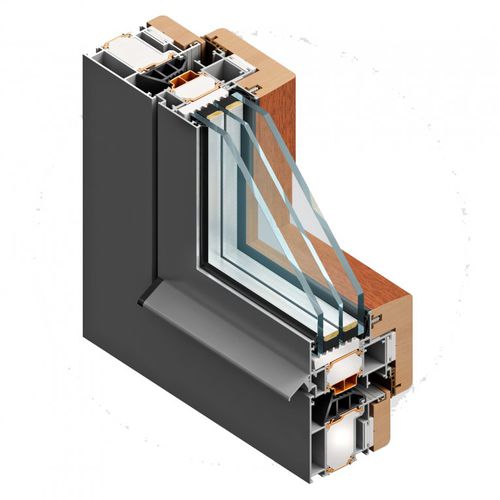 Profilato per finestra in alluminio - TERMO 75DA - FEAL Croatia Ltd. - a taglio termico