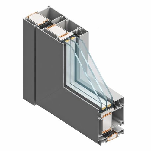 Profilato per finestra in alluminio - TERMO 85 VS - FEAL Croatia Ltd. - a taglio termico
