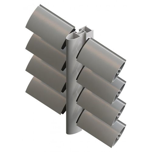 Frangisole in alluminio - FEAL SUN 55 - FEAL Croatia Ltd. - per facciata / verticale / orizzontale