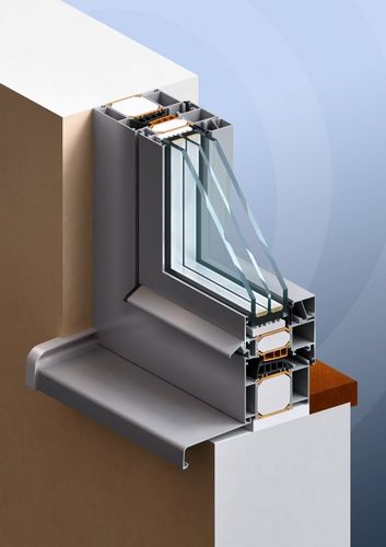 Profilato per finestra in alluminio - TERMO 85 S PLUS - FEAL Croatia Ltd. - a taglio termico