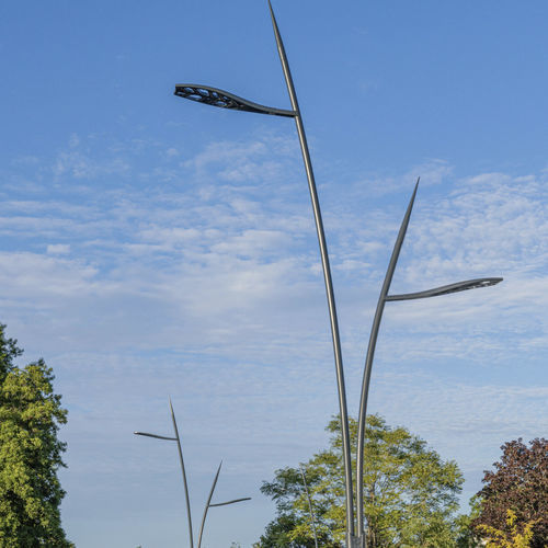 Lampione urbano - ALOA - Eclatec - contemporaneo / in alluminio / LED