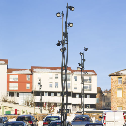 Lampione urbano - VRIPOD - Valmont France - design originale / in acciaio / multiplo