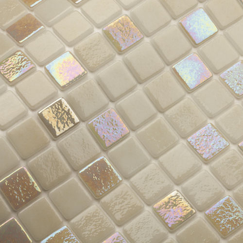 Mosaico in vetro - MIX IRIS TIBER - REVIGLASS,S.A. - lucido / opaco / da interno