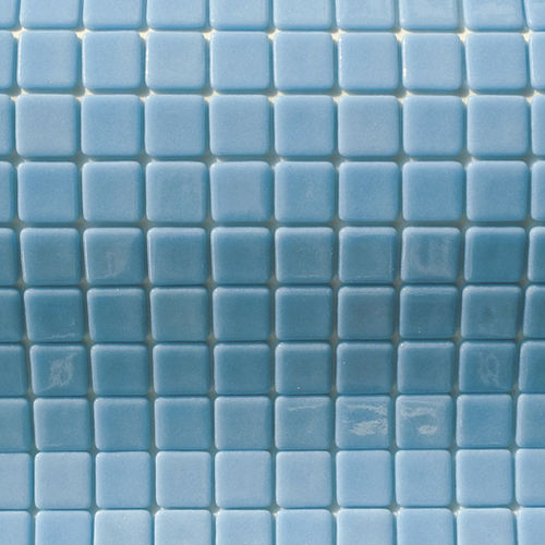 Mosaico in vetro - LU-17 CELESTE - REVIGLASS,S.A. - liscio / da interno / da esterno