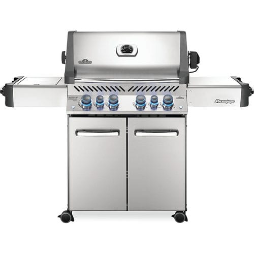 Barbecue a gas - PRESTIGE® 500 RSIB - Napoleon Gourmet Grills - con rotelle / in acciaio inossidabile / con contenitore