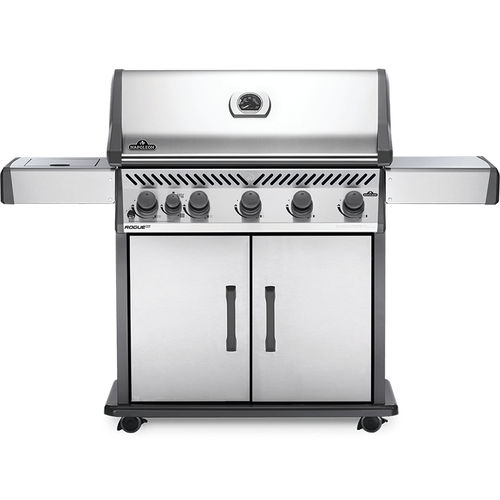 Barbecue a gas - ROGUE® XT 625 SIB - Napoleon Gourmet Grills - con rotelle / in acciaio inossidabile / con contenitore