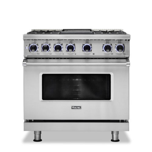 Blocco cottura a gas - 7 VDR7362 - VIKING - 4 fuochi / 6 fuochi / 1 forno