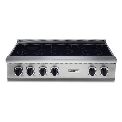 Piano cottura elettrico - 5 VERT536 - VIKING - 6 fuochi / da appoggio / con manopole