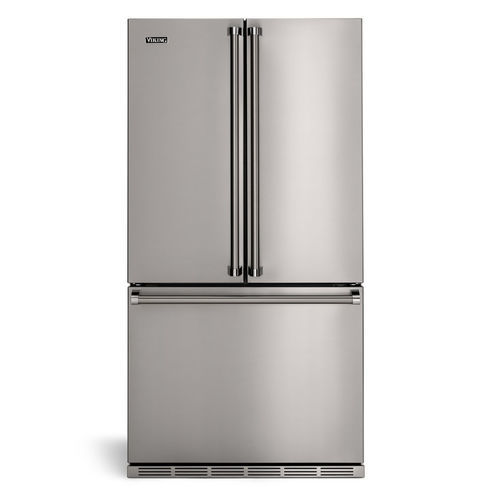 Frigorifero combinato tre porte - RVFFR336SS - VIKING - per uso residenziale / a posa libera / con congelatore basso